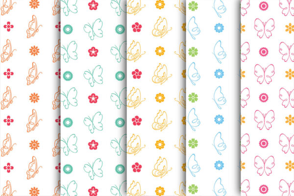 Mockup new Seamless Floral Magic Fairy Theme Whimsical Journal and Dreamy Craft Projects-P020