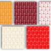Valentine Red & Pink Seamless Patterns Set | Hearts, Bows, Flowers, Argyle Digital Paper-020
