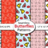 5_Mockup-01 Spring Butterfly Seamless Paper