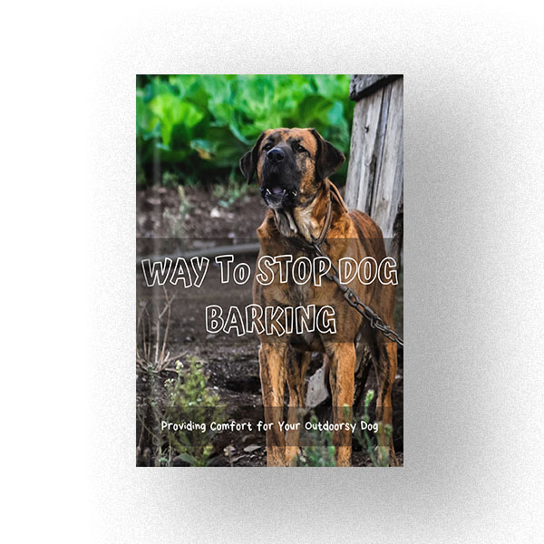 WAY To STOP DOG BARKING