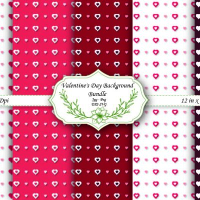 Valentines digital paper