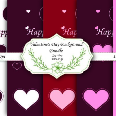 Valentines digital paper