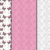 Butterfly Garden Blooms, Seamless Patterns, Commercial Use, Scrapbooking, Digital Download-P03