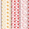 Mockup new-02 Watercolor Heart Seamless Pattern | Valentines Digital Paper-09