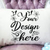 Pillow cover Mockup