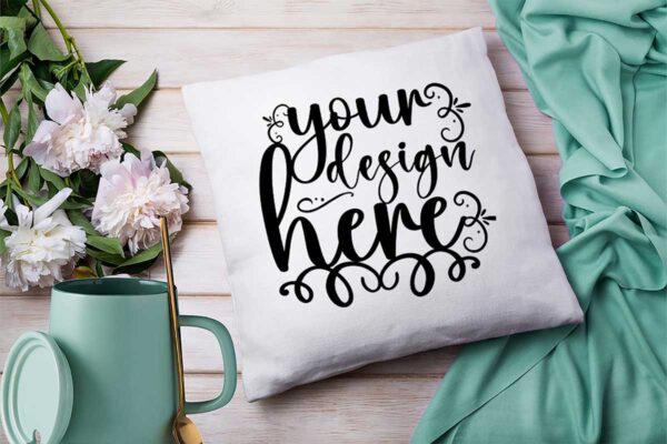 Pillow cover Mockup
