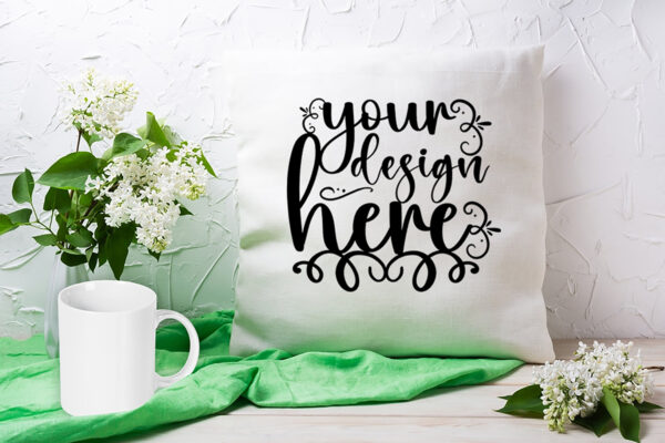 Pillow cover Mockup