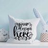 Pillow cover Mockup