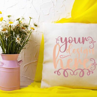 Pillow cover Mockup
