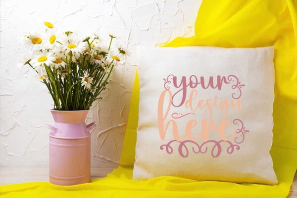 Pillow cover Mockup