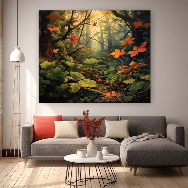 Enchanted Forest Path Wall Art Set-053
