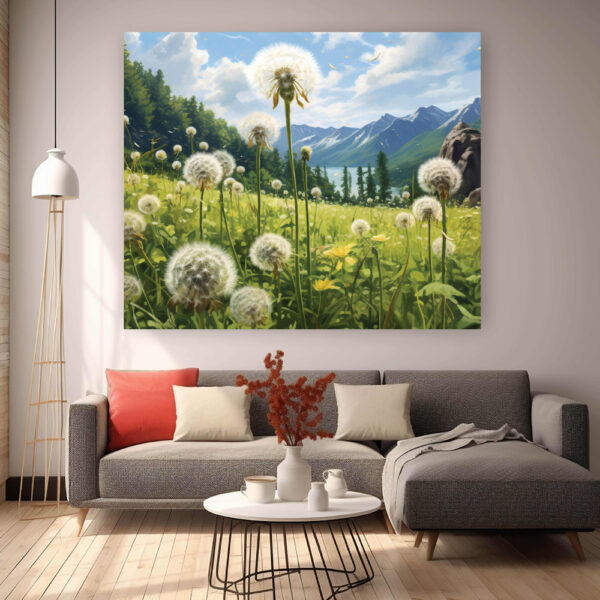Abstract Colorful Natural Scenery Wall Art