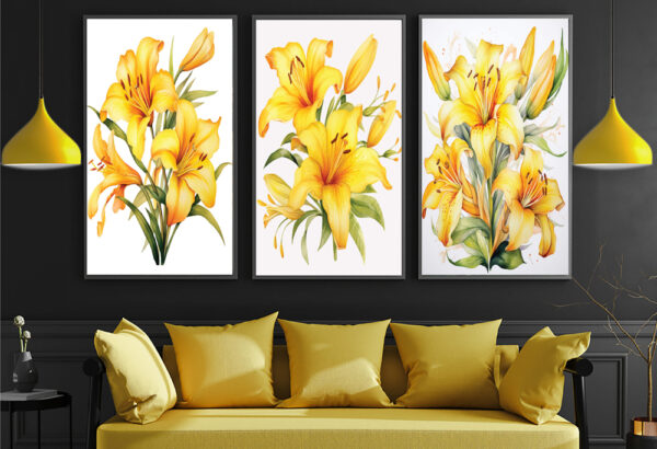 Floral Canvas Wall Art