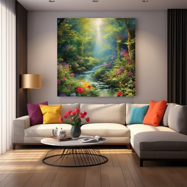 Colorful Natural Scenery Wall Art Set