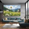 5-01 Abstract Colorful Natural Scenery Wall Art 022