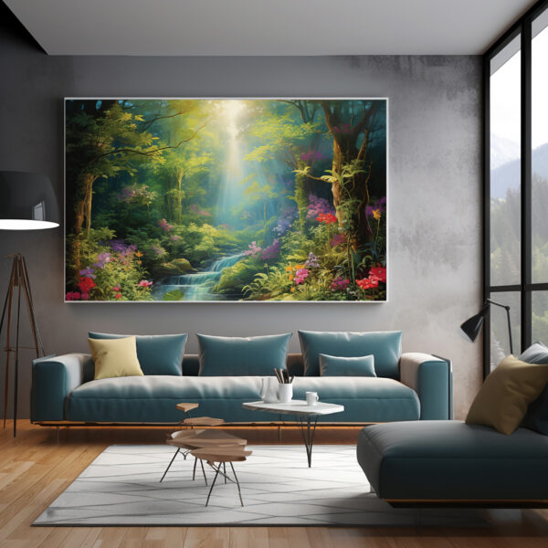 Colorful Natural Scenery Wall Art Set 025