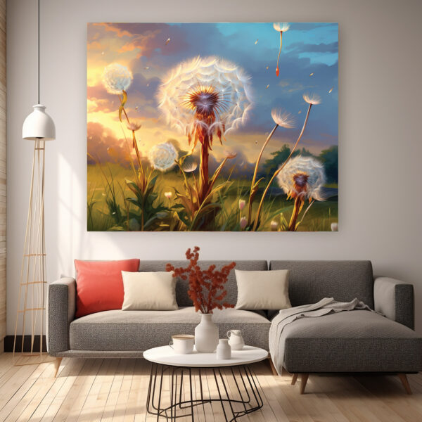 Abstract Natural Flower Wall Art For Wall Decor 037