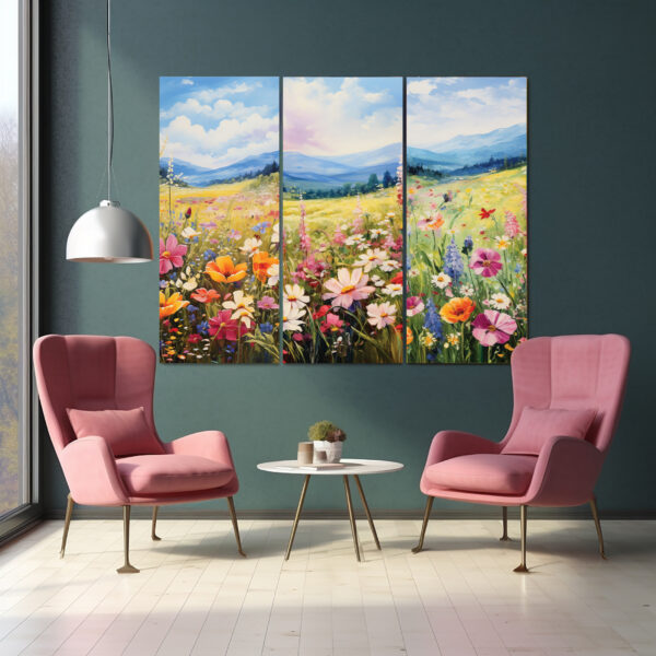 Abstract Floral Wall Art Printable Set 028