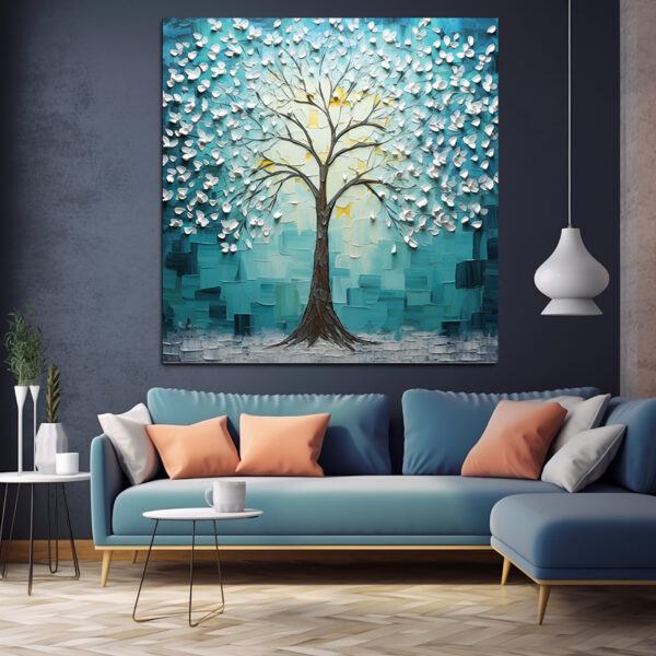 Modern Heavy Textured Wall Art Set 032