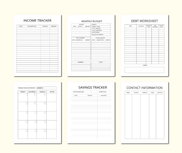 1-03 Budget Planning and Financial Planner-DP09