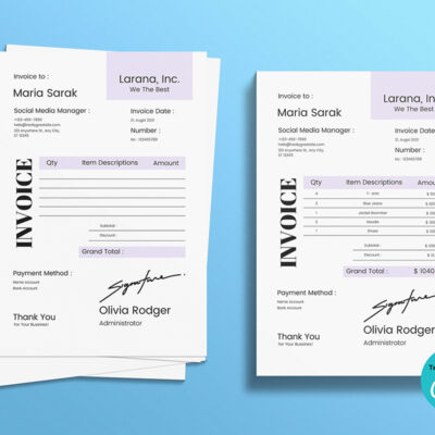 Invoice Template