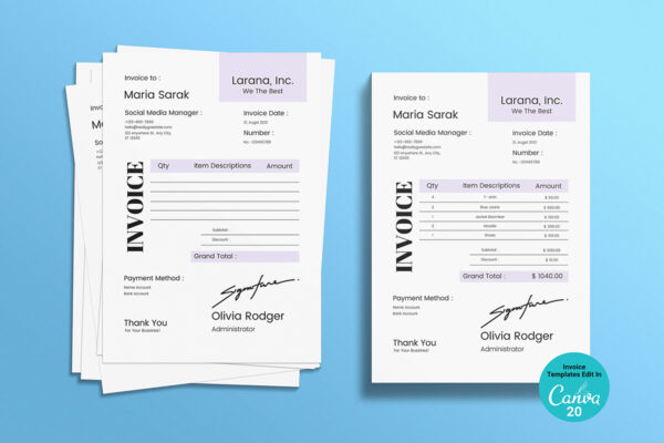 Invoice Template