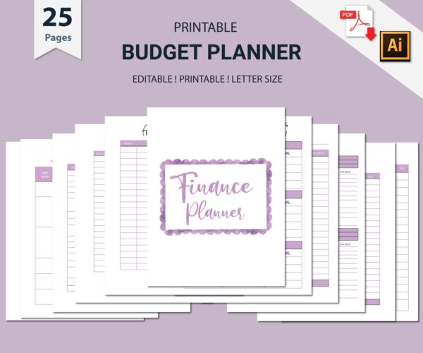 Printable Budget Planner