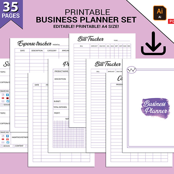 600-600 business planner