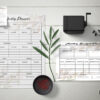 A4 Flyer, Letterhead Mockup Printable Business Planner-DP012