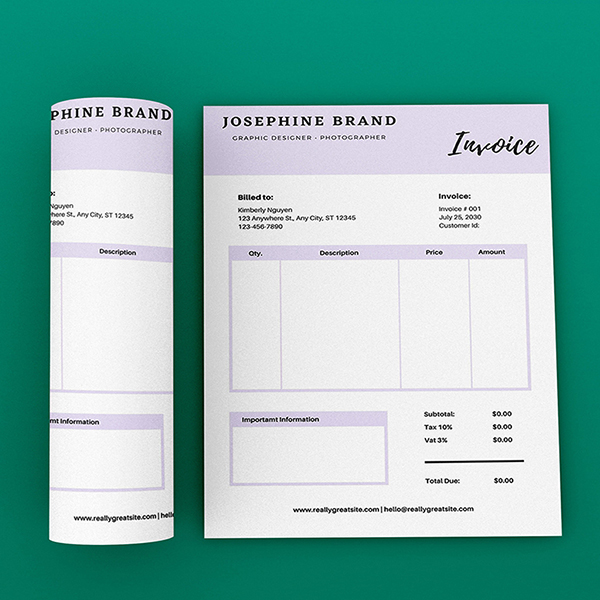 Invoice Template