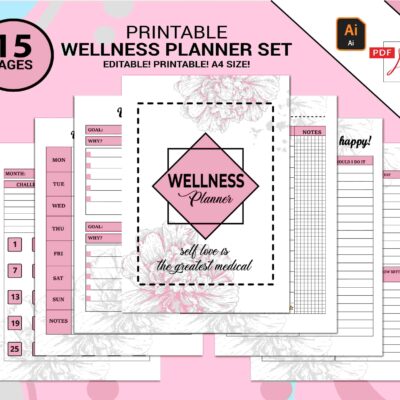 Printable Wellness Planner