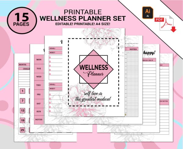 Printable Wellness Planner