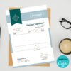 Invoice Template -CANVA invoice template