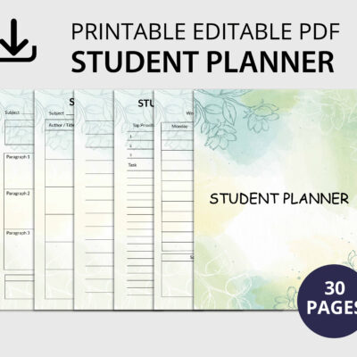 Printable Student Planner (02)