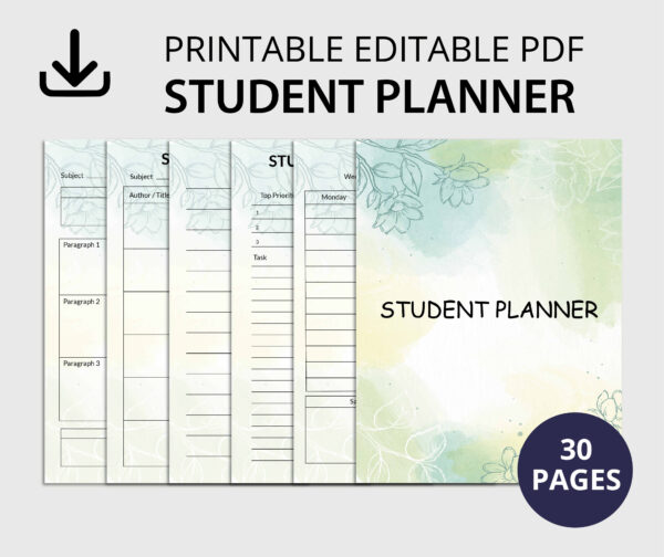 Printable Student Planner (02)