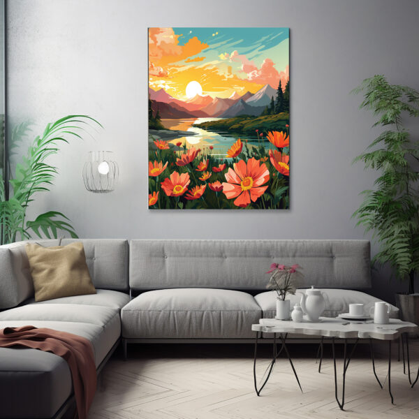 Original Flower Wall Art