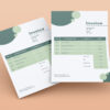 Invoice Template -CANVA invoice template