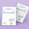 Invoice Template -CANVA invoice template