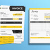 Invoice Template -CANVA invoice template