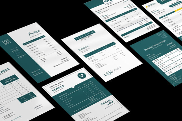 Invoice Template -CANVA invoice template