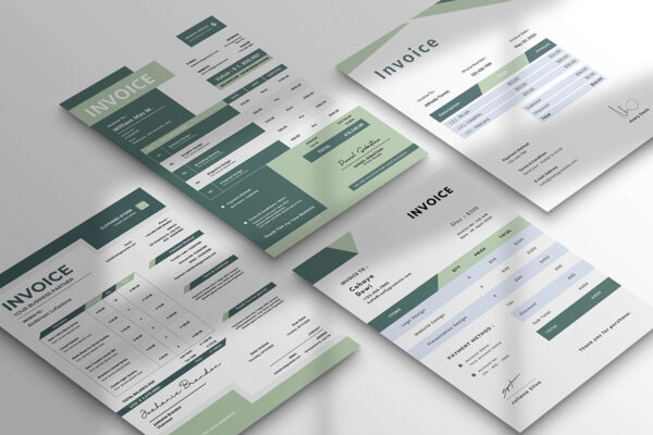 Invoice Template -CANVA invoice template