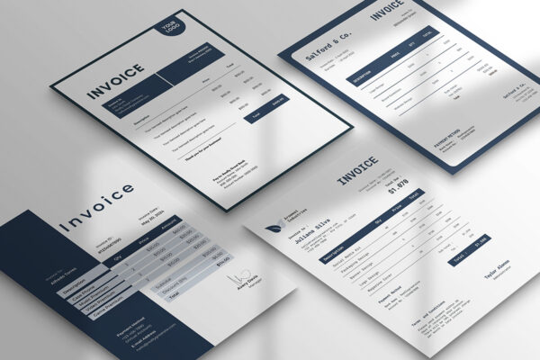 Invoice Template -CANVA invoice template