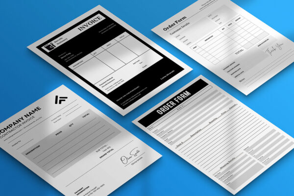 Invoice Template -CANVA invoice template