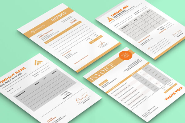 Invoice Template -CANVA invoice template