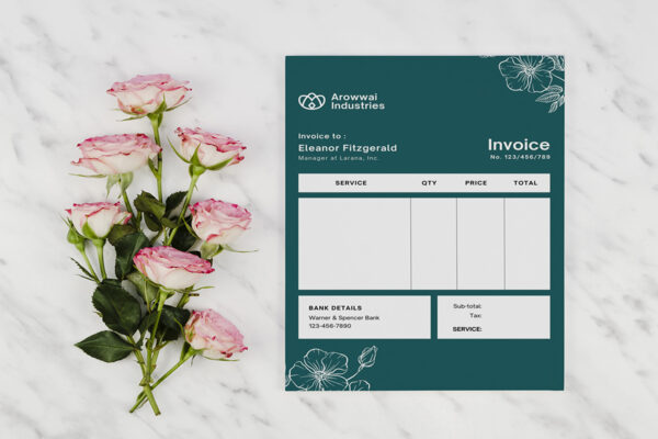 Invoice Template -CANVA invoice template