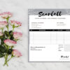 Invoice Template -CANVA invoice template