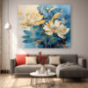 Abstract Natural Flower Wall Art