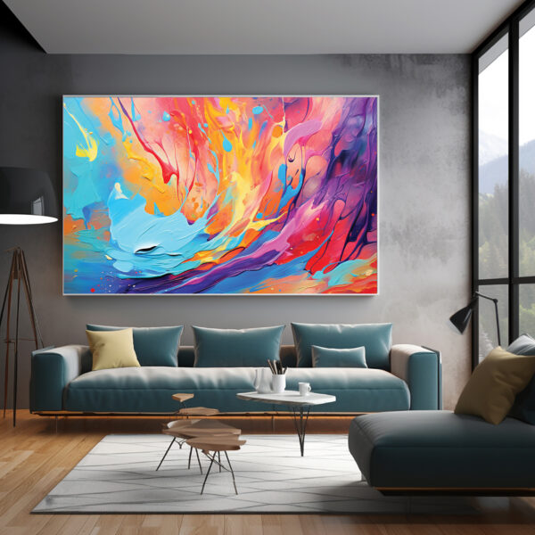 Abstract Colorful Wall Art 010