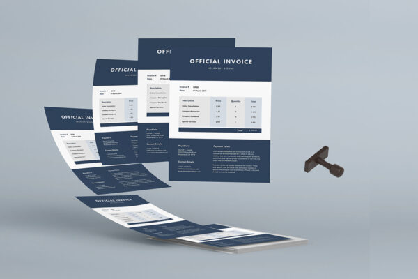 Invoice Template -CANVA invoice template