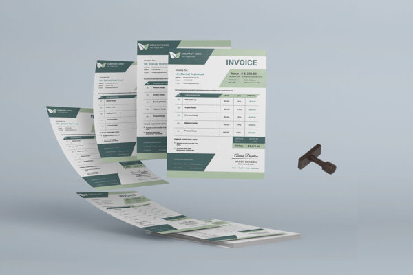 Invoice Template -CANVA invoice template